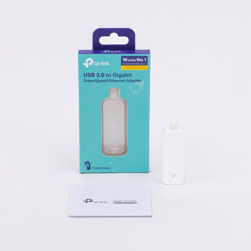 TP-Link UE300/UE300C USB-A/ USB-C 3.0 to Gigabit LAN Ethernet Network Adapter Plug and Play Foldable and Portable design