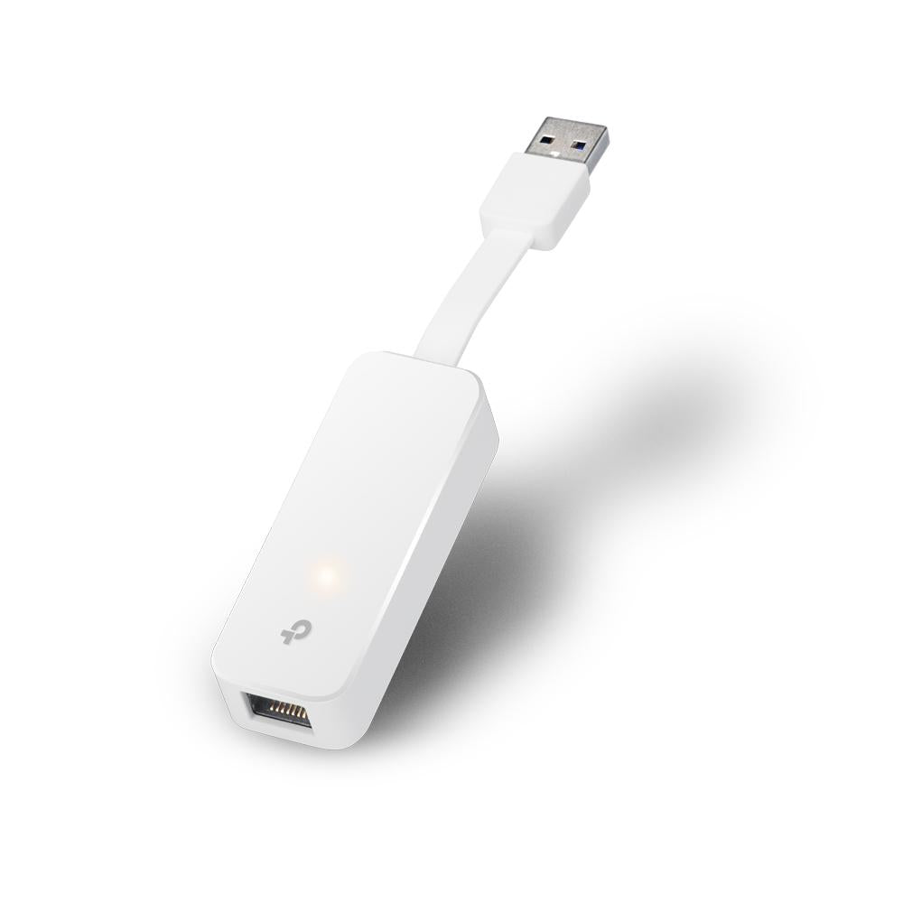 TP-Link UE300/UE300C USB-A/ USB-C 3.0 to Gigabit LAN Ethernet Network Adapter Plug and Play Foldable and Portable design