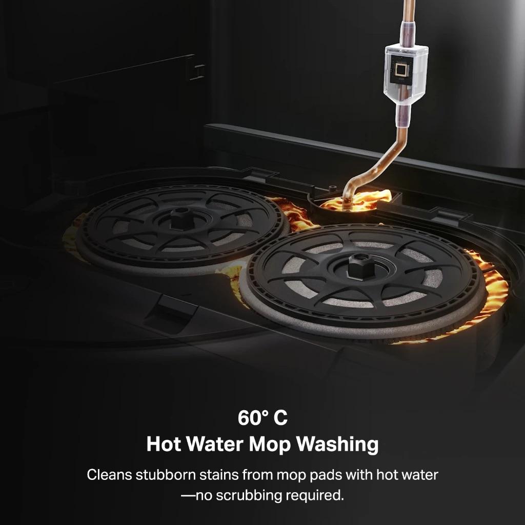 TP-Link Tapo AI Detection Robot Vacuum & Mop RV50 Pro Omni | All-in-One Self-Cleaning Station