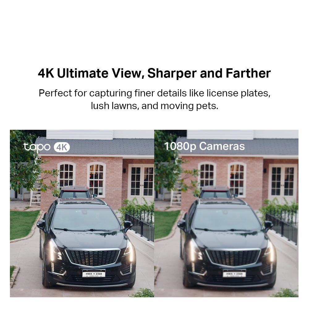 Tp-Link Tapo C660 Kit 4K8MP Wireless Outdoor Camera Waterproof Smart Security CCTV IP Camera