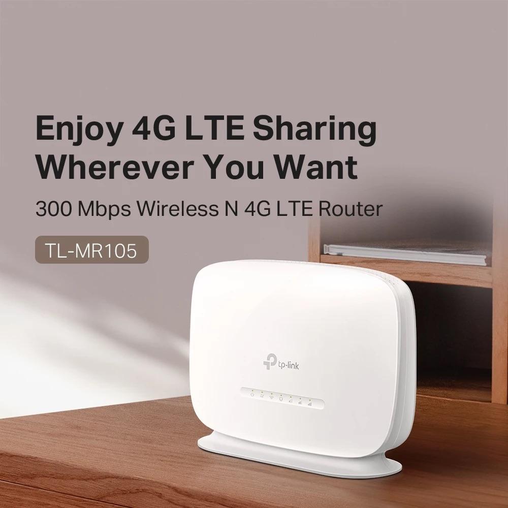 TP-Link 300 Mbps Wireless N 4G LTE Router TL-MR105