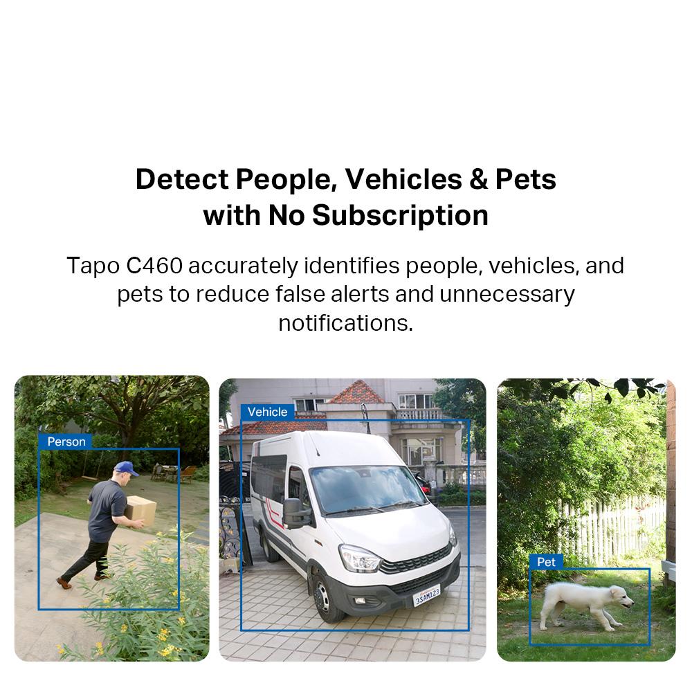 Tapo 4K8MP Wireless Indoor/Outdoor Waterproof Wifi Camera Smart Security CCTV IP Camera C460