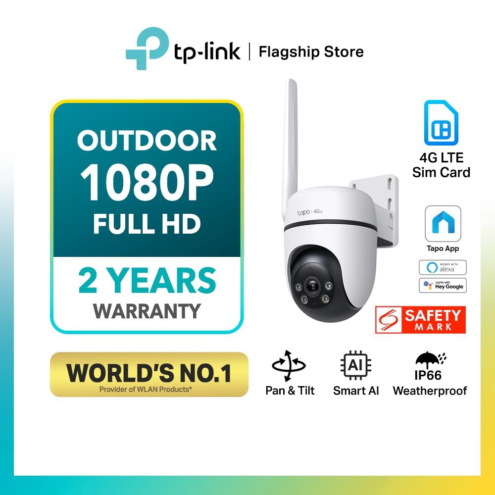 TP-Link Tapo Outdoor 4G LTE Camera C501GW With Sim Card Slot Security Network CCTV Camera