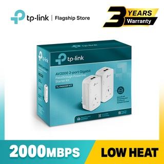 TP-LINK AV2000 HomePlug AV2 MU-MIMO Gigabit Passthrough Powerline Kit (Plug, Pair & Play)TL-PA9020P KIT