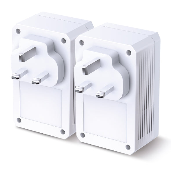 TP-LINK TL-PA7017P KIT AV1000 HomePlug AV2 MU-MIMO Gigabit Passthrough Powerline Starter Kit