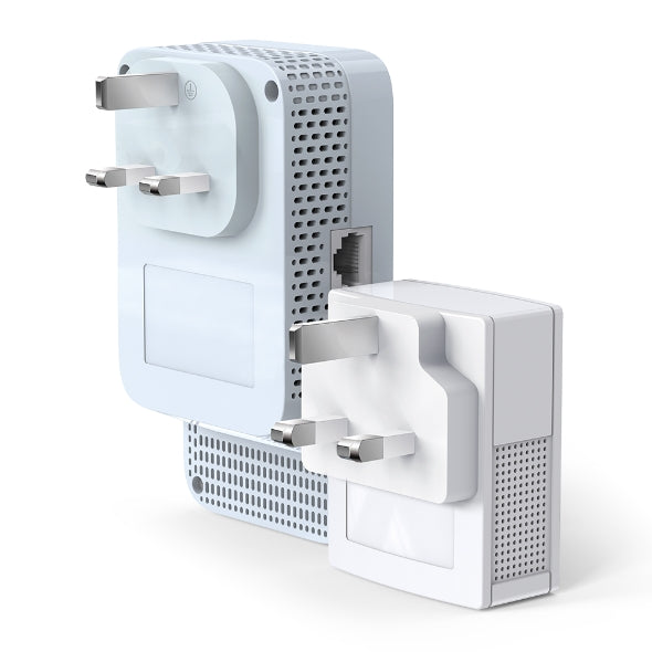 TP-LINK TL-WPA7517 KIT AV1000 HomePlug AV2 Dual Band Gigabit Powerline WiFi Kit (Plug, Pair & Play)