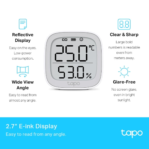 TP-Link Tapo T315 Tapo Smart Temperature & Humidity Monitor
