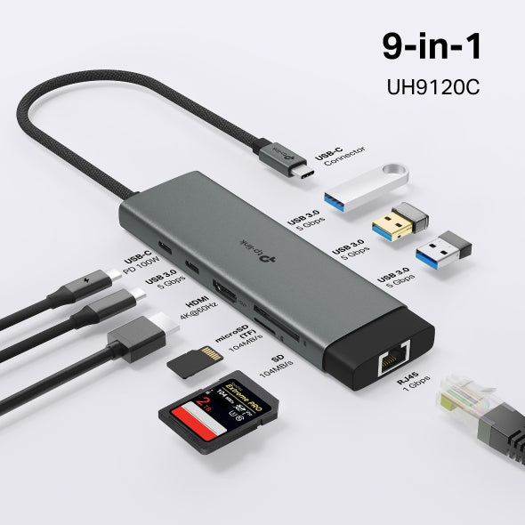 TP-Link UH9120C USB Type-C 9 in 1 Hub