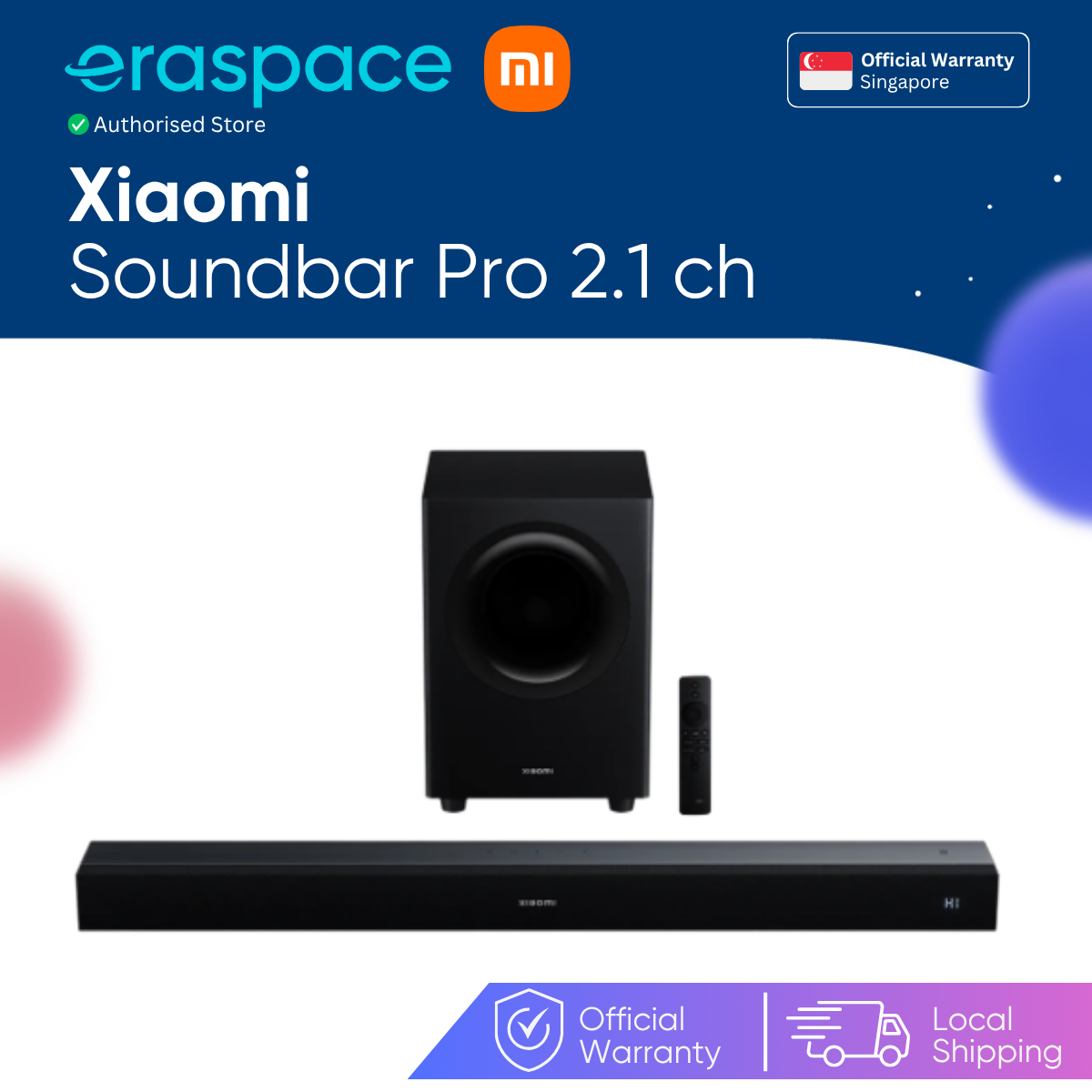 【New】Xiaomi Soundbar Pro 2.1 ch - Eraspace