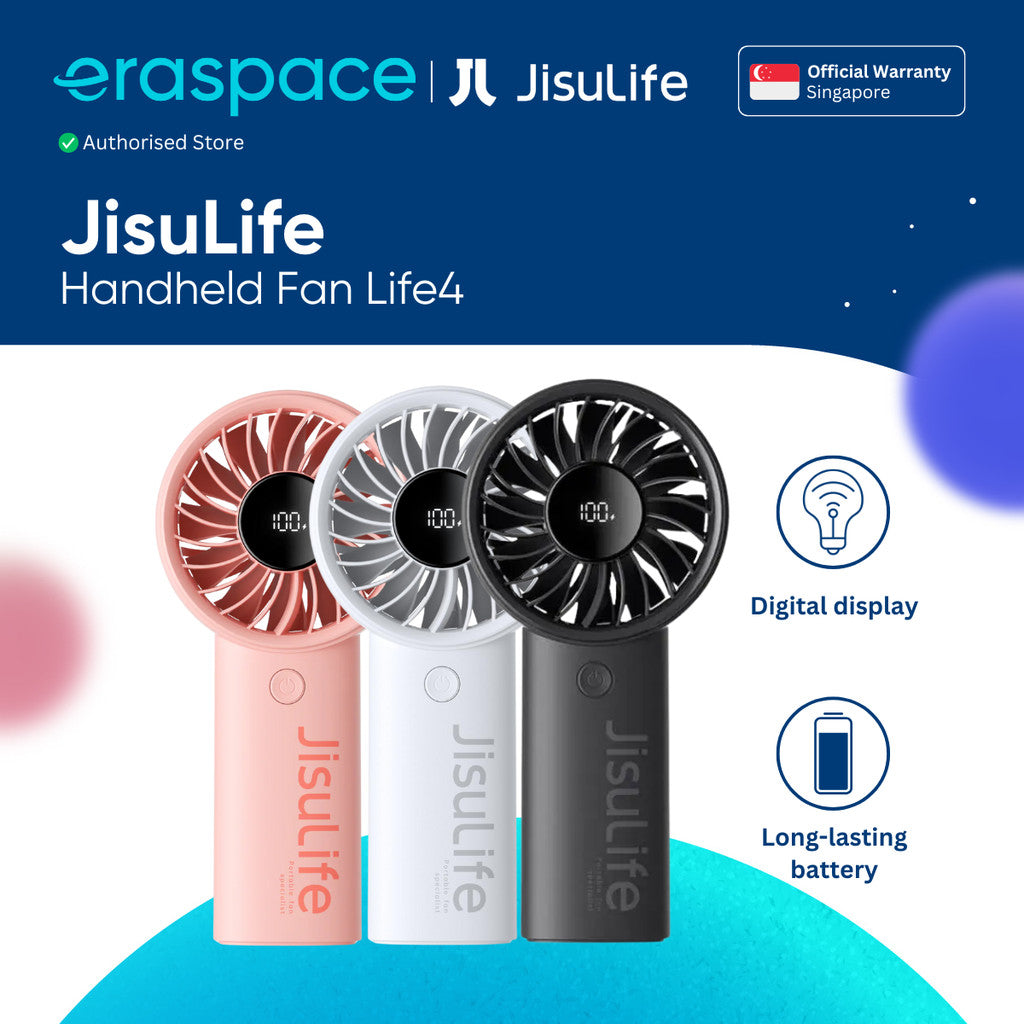 Eraspace JisuLife Handheld Fan Life4 product image at Eraspace Singapore