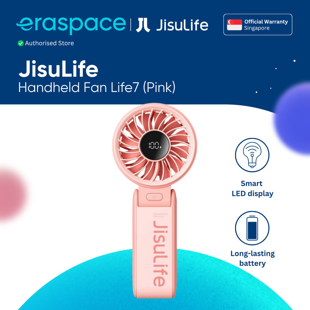 Eraspace JisuLife Handheld Fan Life7 product image at Eraspace Singapore