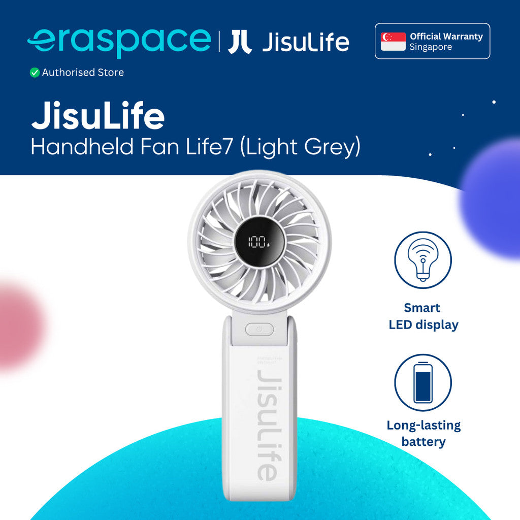 Eraspace JisuLife Handheld Fan Life7 product image at Eraspace Singapore