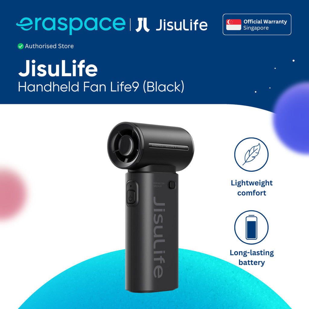 Eraspace JisuLife Handheld Fan Life9 product image at Eraspace Singapore