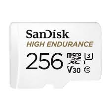 Eraspace Sandisk MicroSD card High Endurance card with Adapter for Dashcam & CCTV, IP Camera 128GB 256GB...