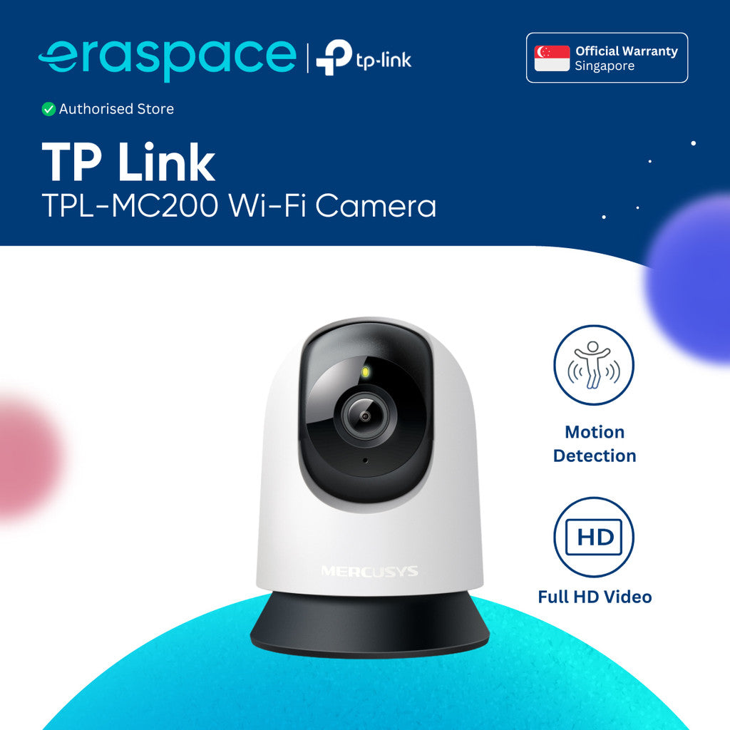 Eraspace TP Link TPL-MC200 Wi-Fi Camera product image at Eraspace Singapore