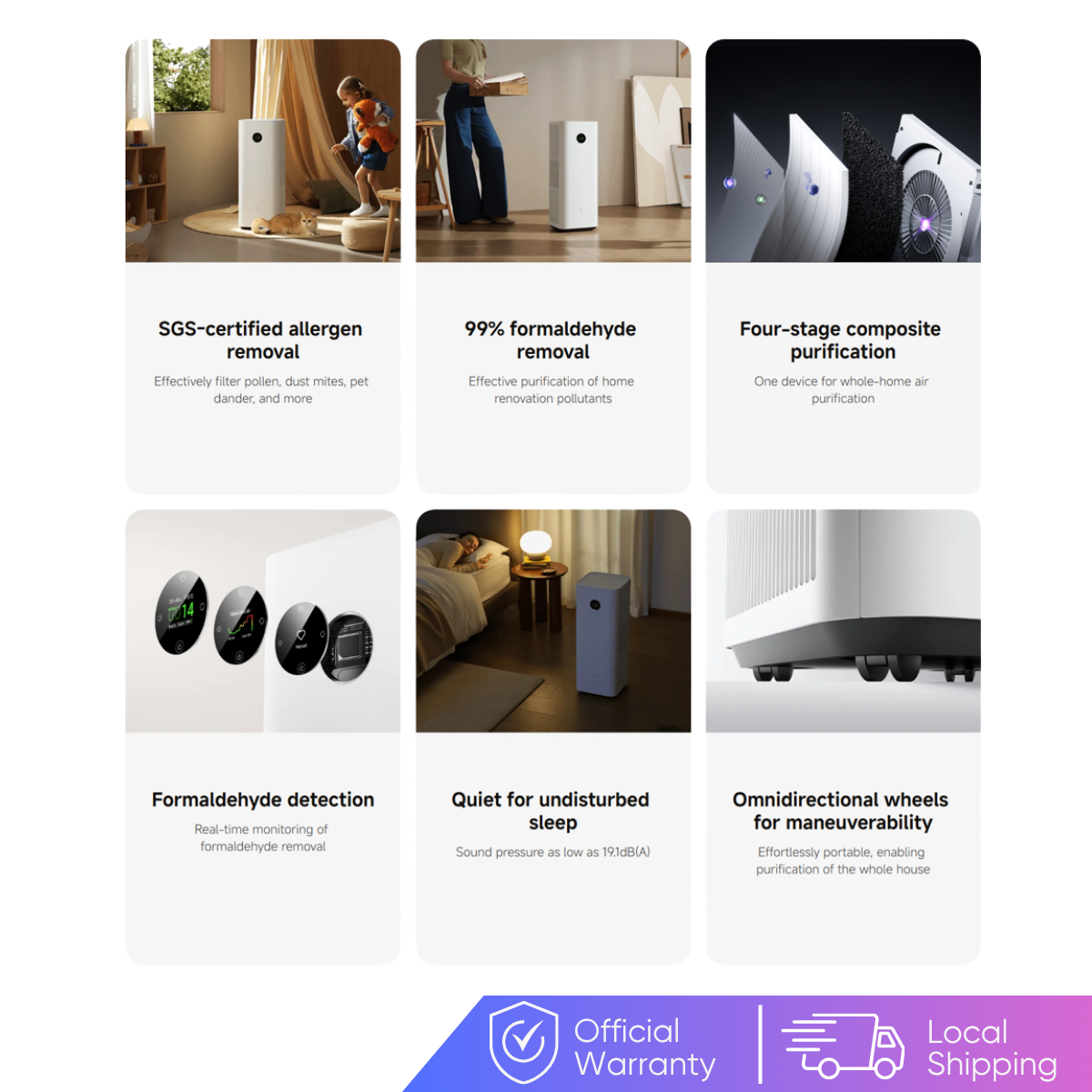 Eraspace Xiaomi Mijia Smart Air Purifier Max product image at Eraspace Singapore