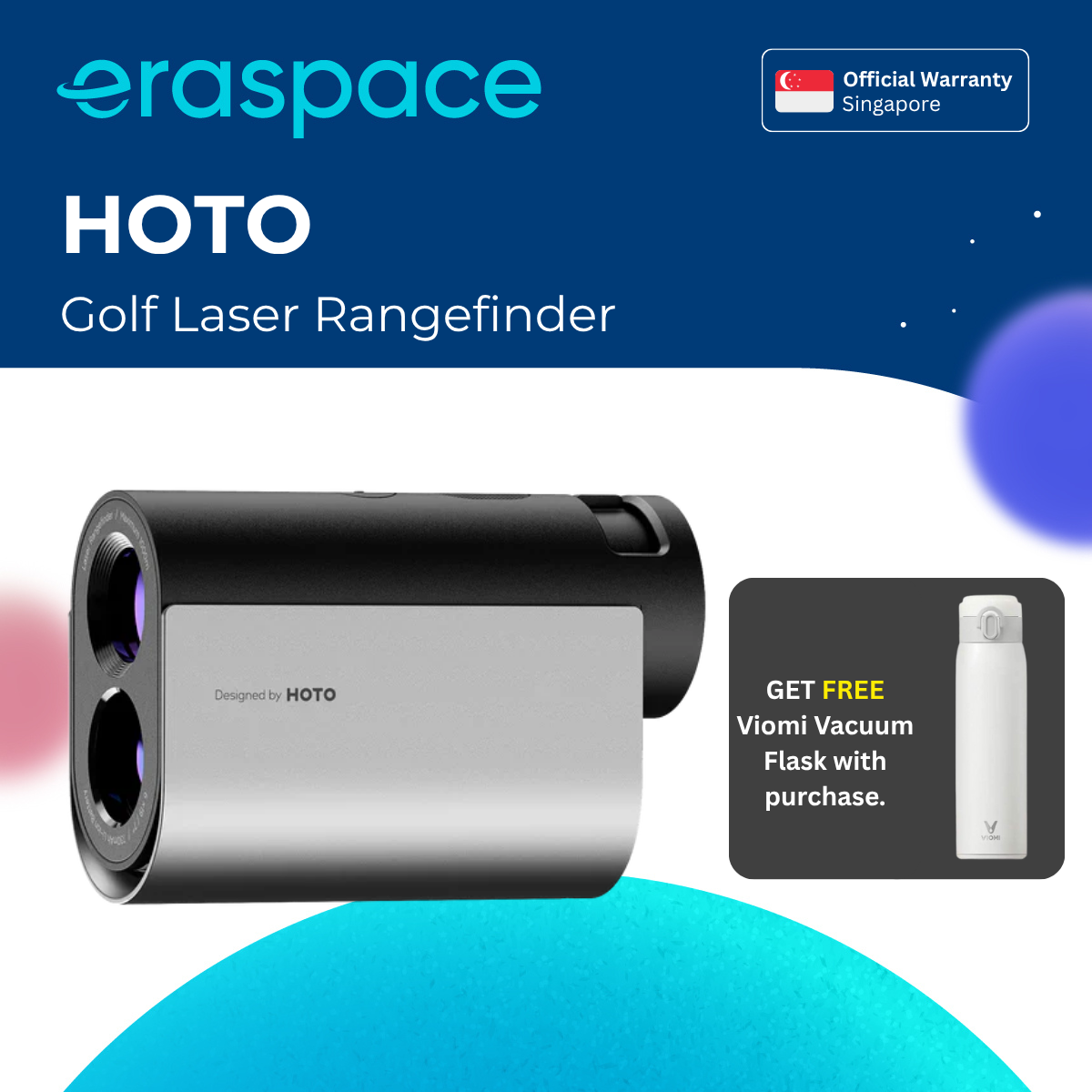 HOTO Golf Laser Rangefinder product image at Eraspace Singapore