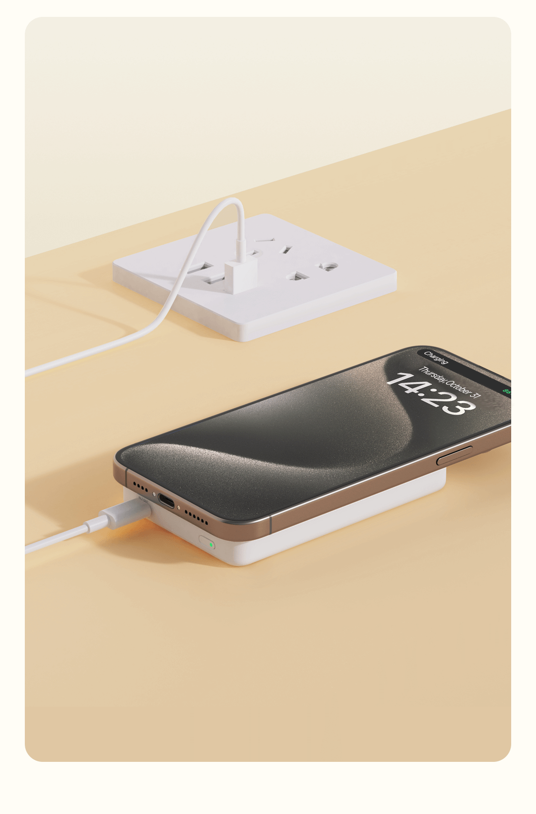 Xiaomi Magnetic Power Bank 5000mAh product image at Eraspace Singapore