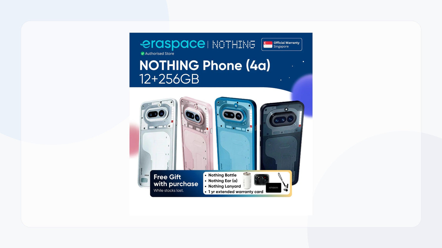 Nothing Phones at Eraspace Singapore: What Makes the Brand Different? — Eraspace Singapore
