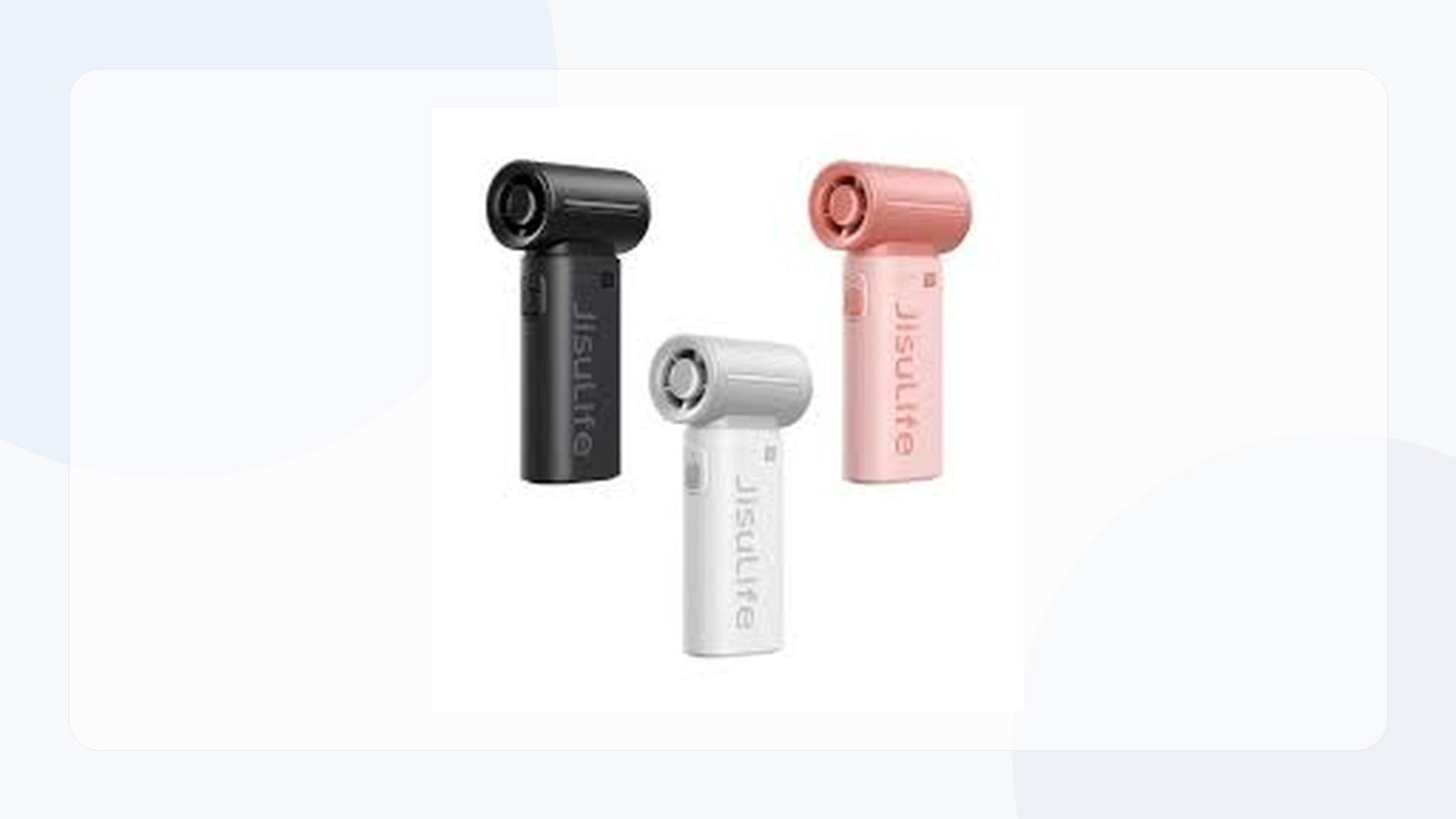 JisuLife Fans at Eraspace Singapore: Portable Cooling for Commutes and Desks — Eraspace Singapore