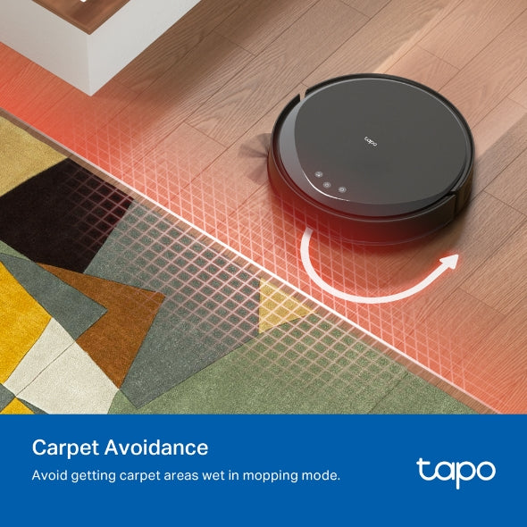 TP-Link Tapo RV20 Max 5300Pa Suction MagSlim™ LiDAR Navigation Robot Vacuum and Mop