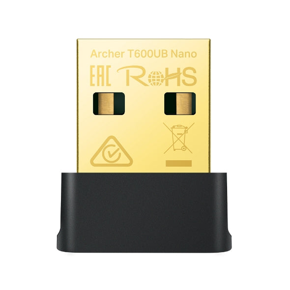 TP-Link Nano Size Wi-Fi Bluetooth 4.2 Archer T600UB AC600 USB Adapter