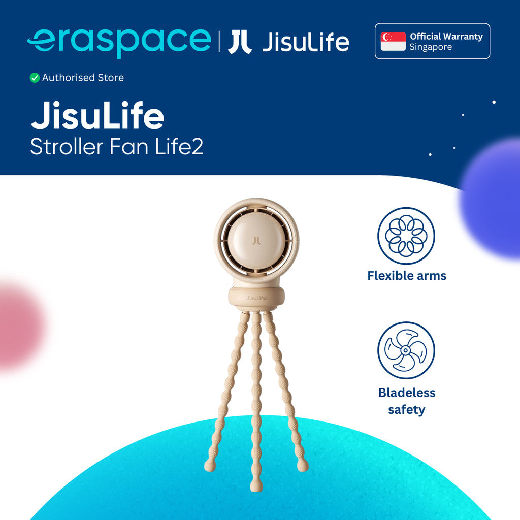 JisuLife Stroller Fan Life2