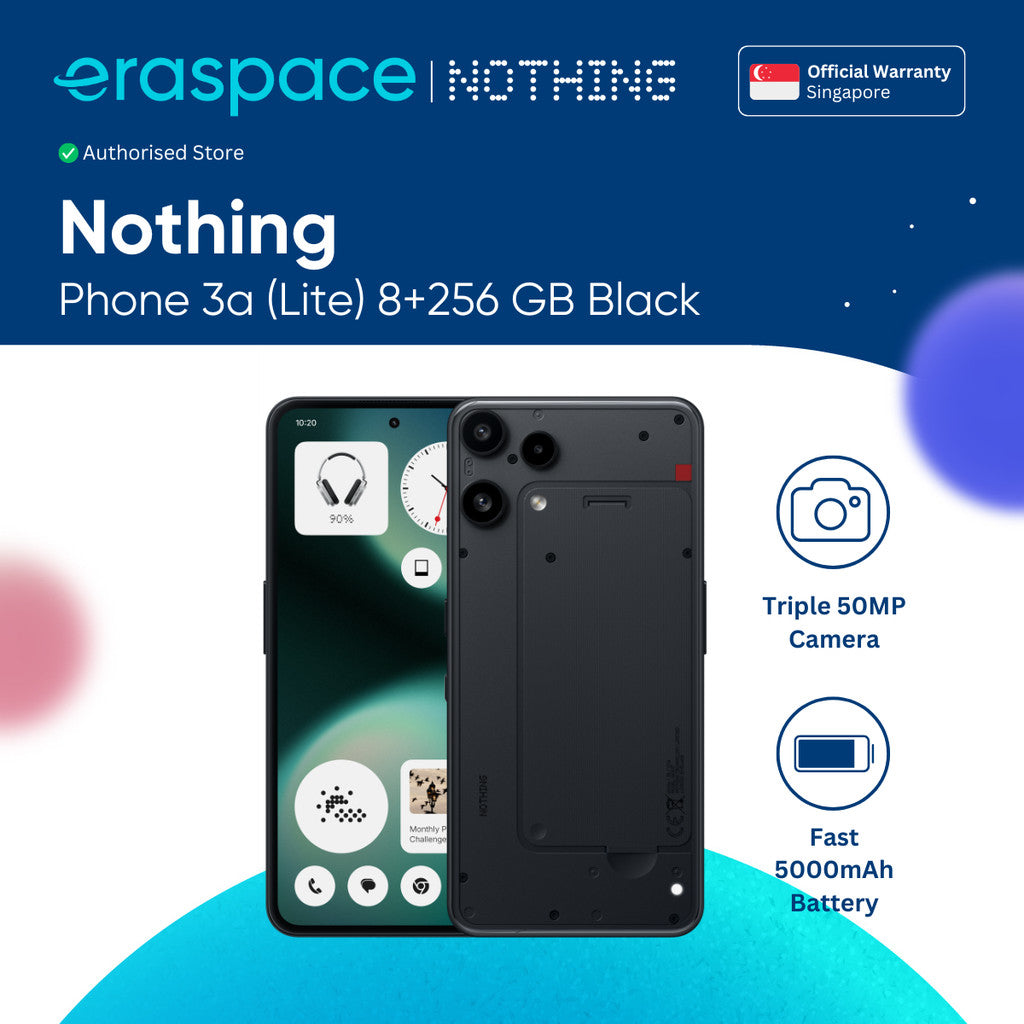 NEW LAUNCH] Nothing Phone (3a) Lite 8+256 GB