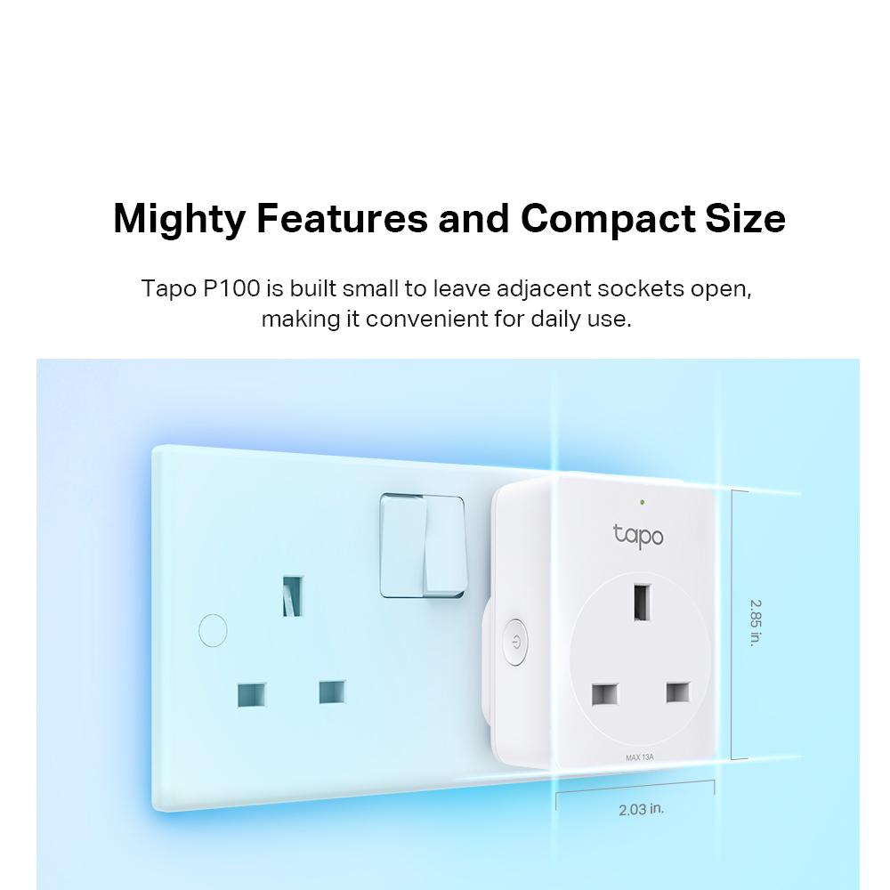 [3 YRS Local Warranty] TP-LINK Smart WiFi Plug Mini Tapo P100