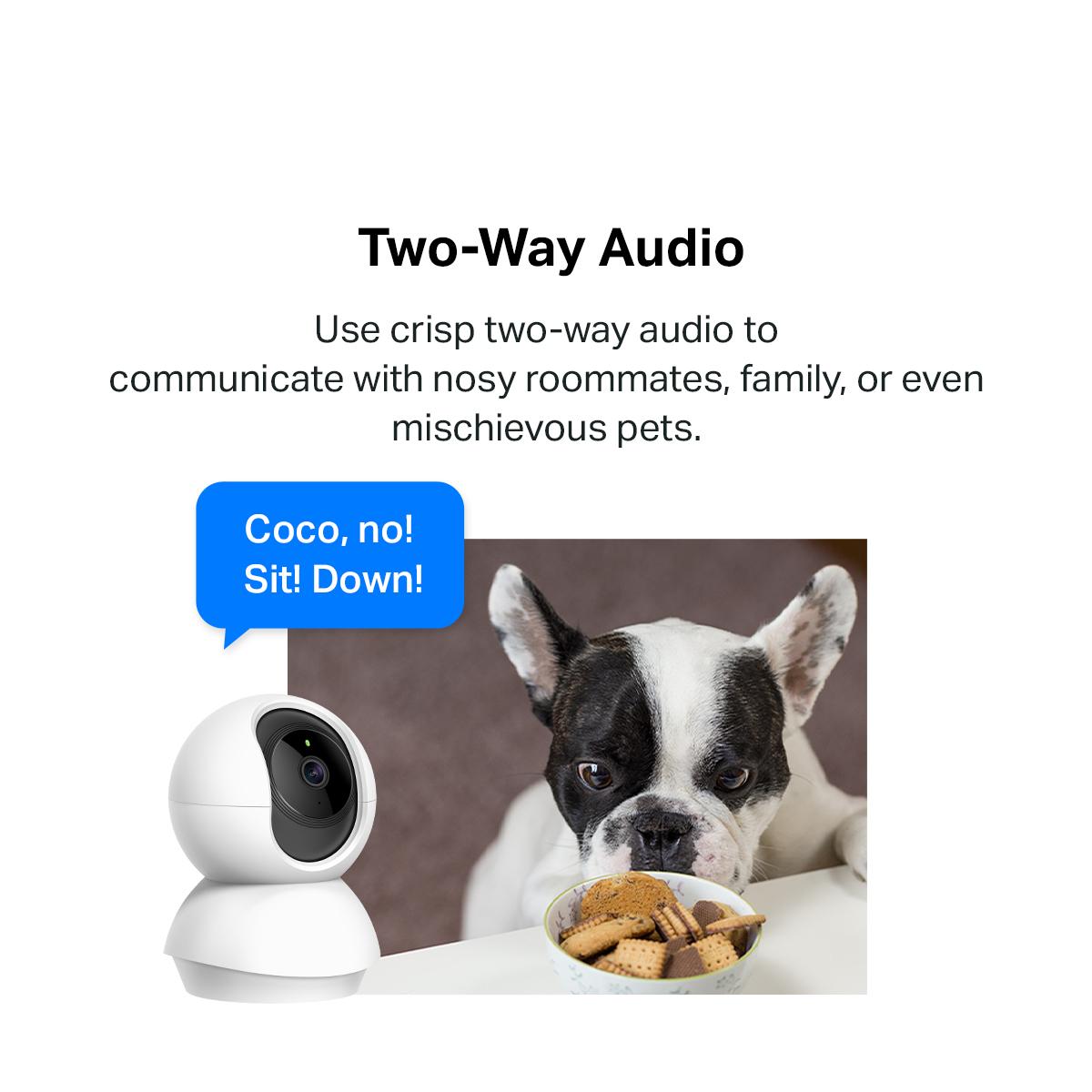 TP-Link Tapo TC71 CCTV 1296P/ 2K Full HD IP Camera 360 Pan 114 Tilt Wireless Wi-Fi Home Security Surveillance WiFi