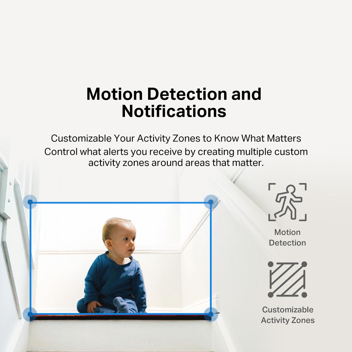 TP Link TC72 Pan/Tilt AI Home Security Wi-Fi Camera
