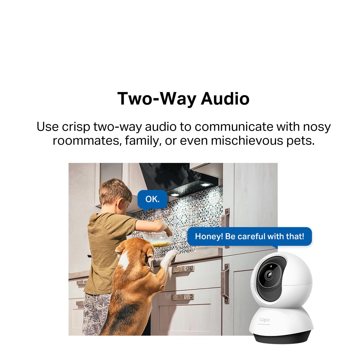TP Link TC72 Pan/Tilt AI Home Security Wi-Fi Camera