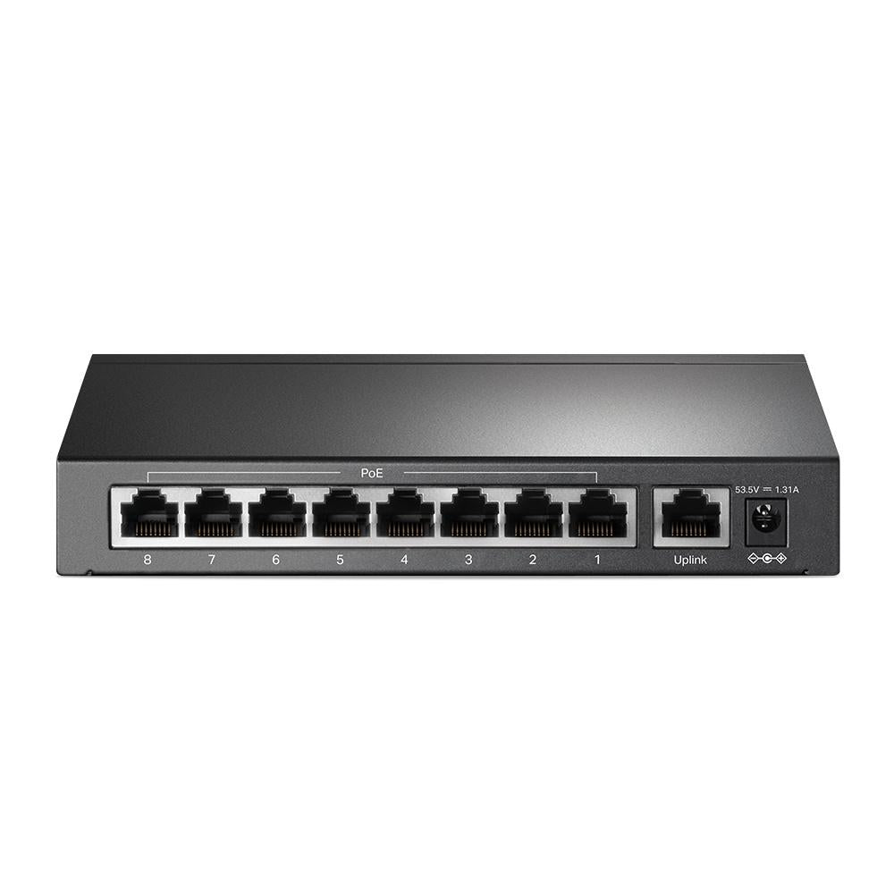 TP-LINK 9-Port With 8-Port PoE+ 10/100Mbps Desktop Switch TL-SF1009P