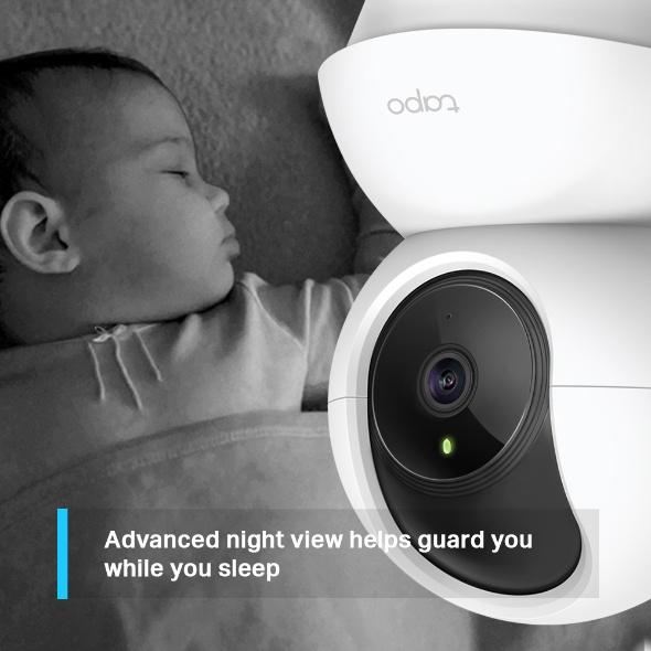 TP-LINK Tapo C210 CCTV 360 WIFI 1080P/2K Full HD/Super HD Home Security IP Cam