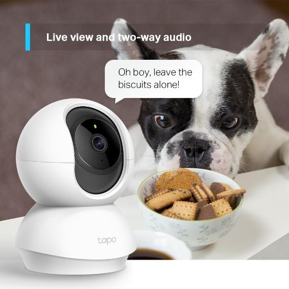 TP-LINK Tapo C210 CCTV 360 WIFI 1080P/2K Full HD/Super HD Home Security IP Cam