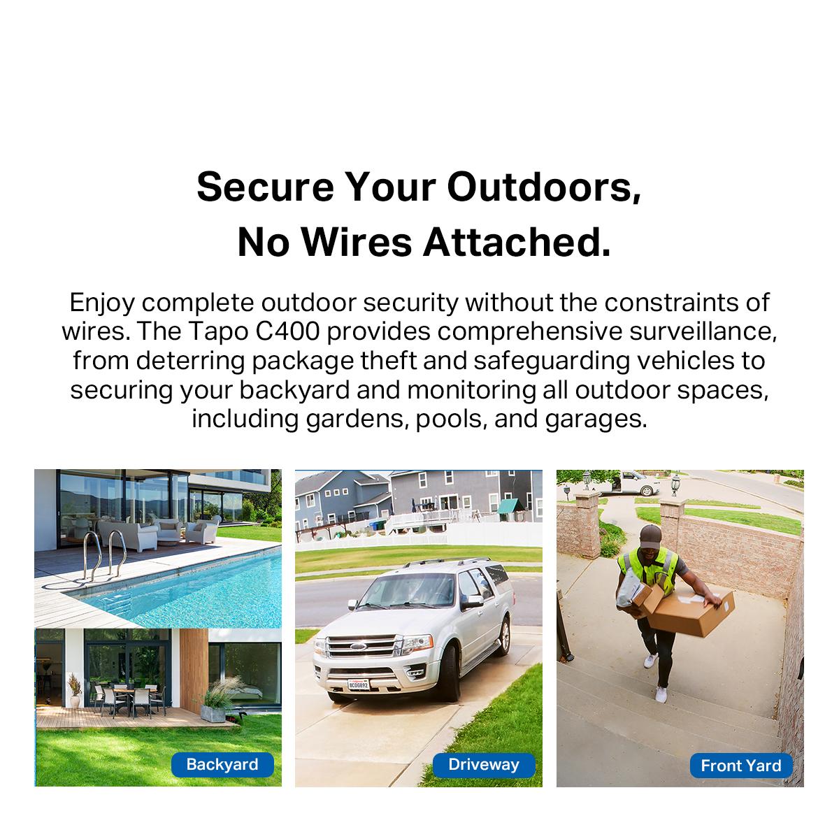 Wireless Outdoor 1080P FHD Smart Security CCTV Waterproof Wifi Camera IP Camera