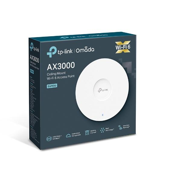 TP-LINK EAP650 Wireless Dual Band Gigabit Ceiling Mount Access Point
