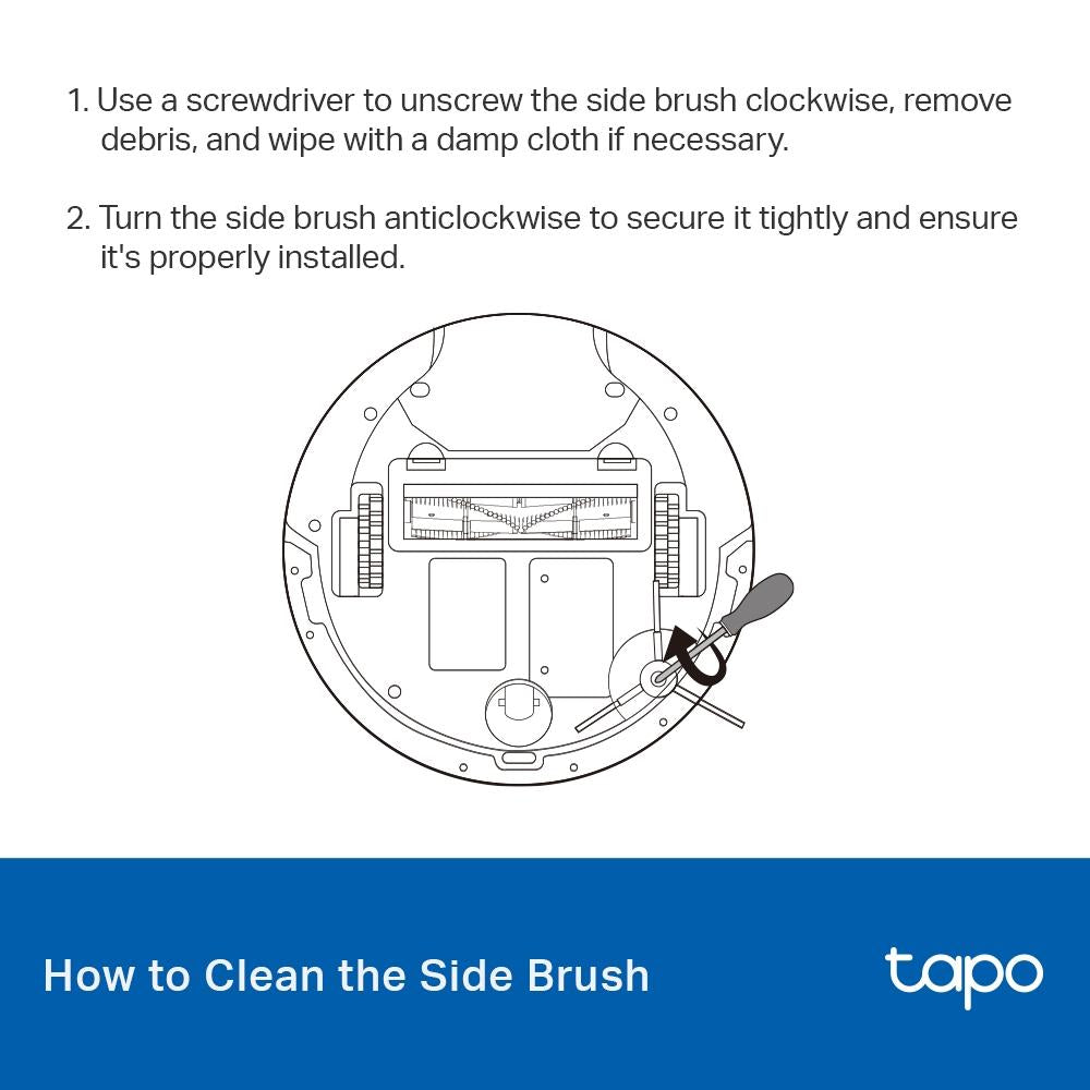 TP-Link Tapo Robot Vacuum Replacement Kit/Washable Mop Cloth/Dust Bag RVA105 RVA202 RVA301
