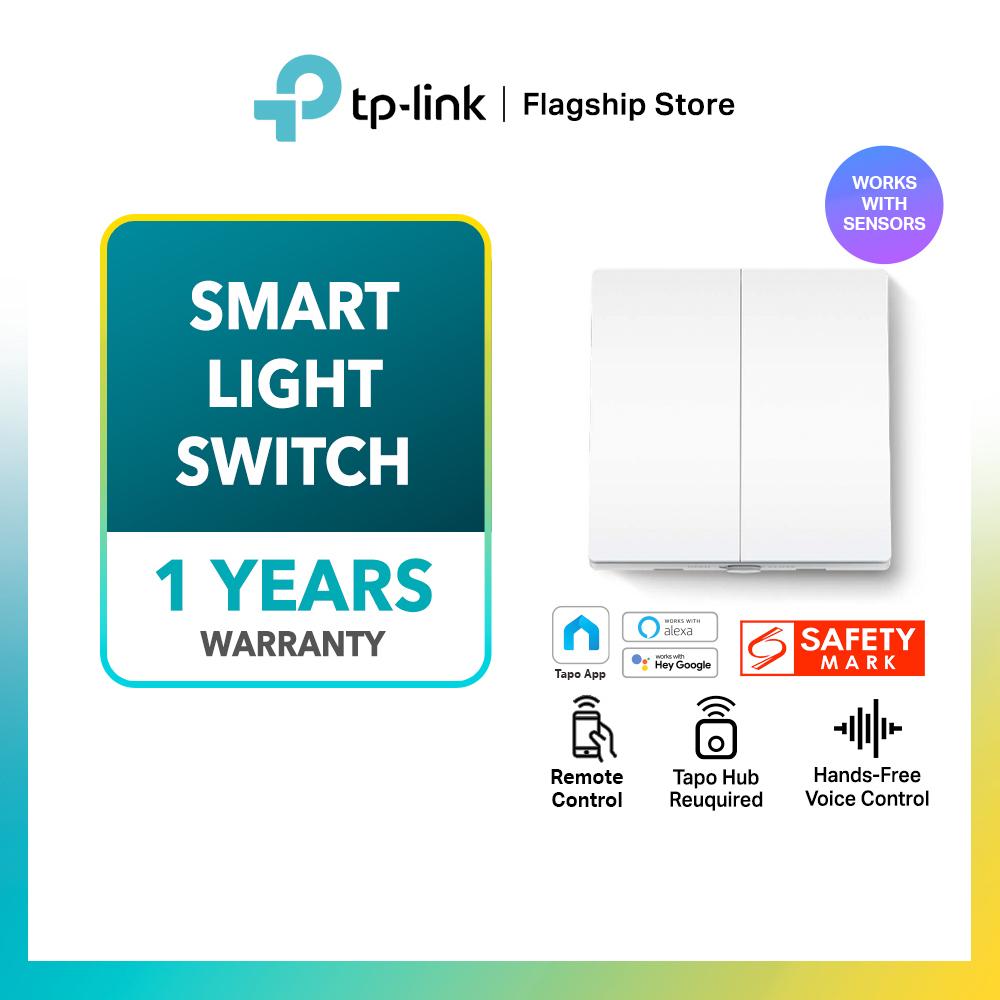 TP-Link Tapo Smart Light Switch No Neutral Wire No Capacitor Needed Smart Wall Light S220