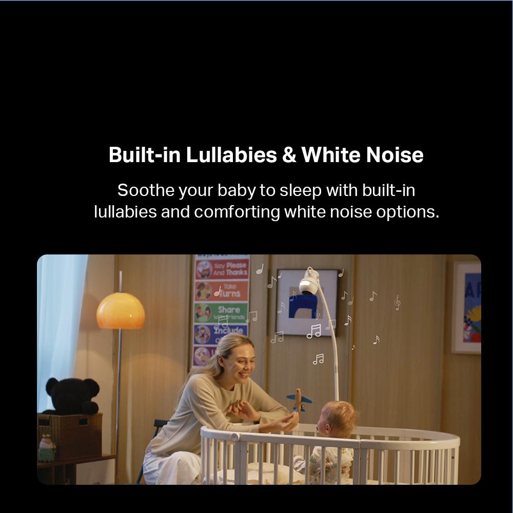 TP-Link Tapo C840 Baby Monitor 2K4MP+1080p , Smart WIFI Camera Baby Cry Detection, Night Vision, 2-Way Audio