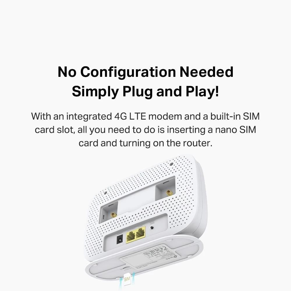 TP-Link 300 Mbps Wireless N 4G LTE Router TL-MR105