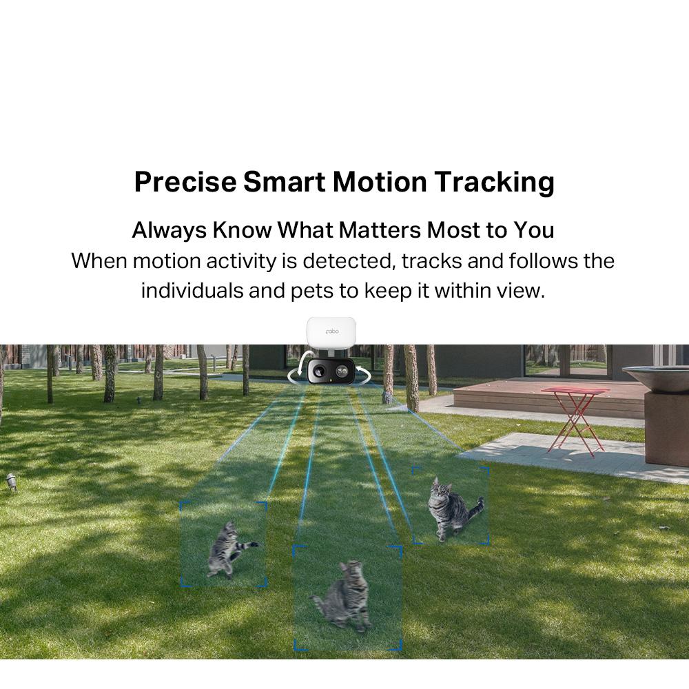 TP-Link Tapo AI Motion Tracking Full Color Night Vision Outdoor Indoor CCTV WiFi Camera C206/C216