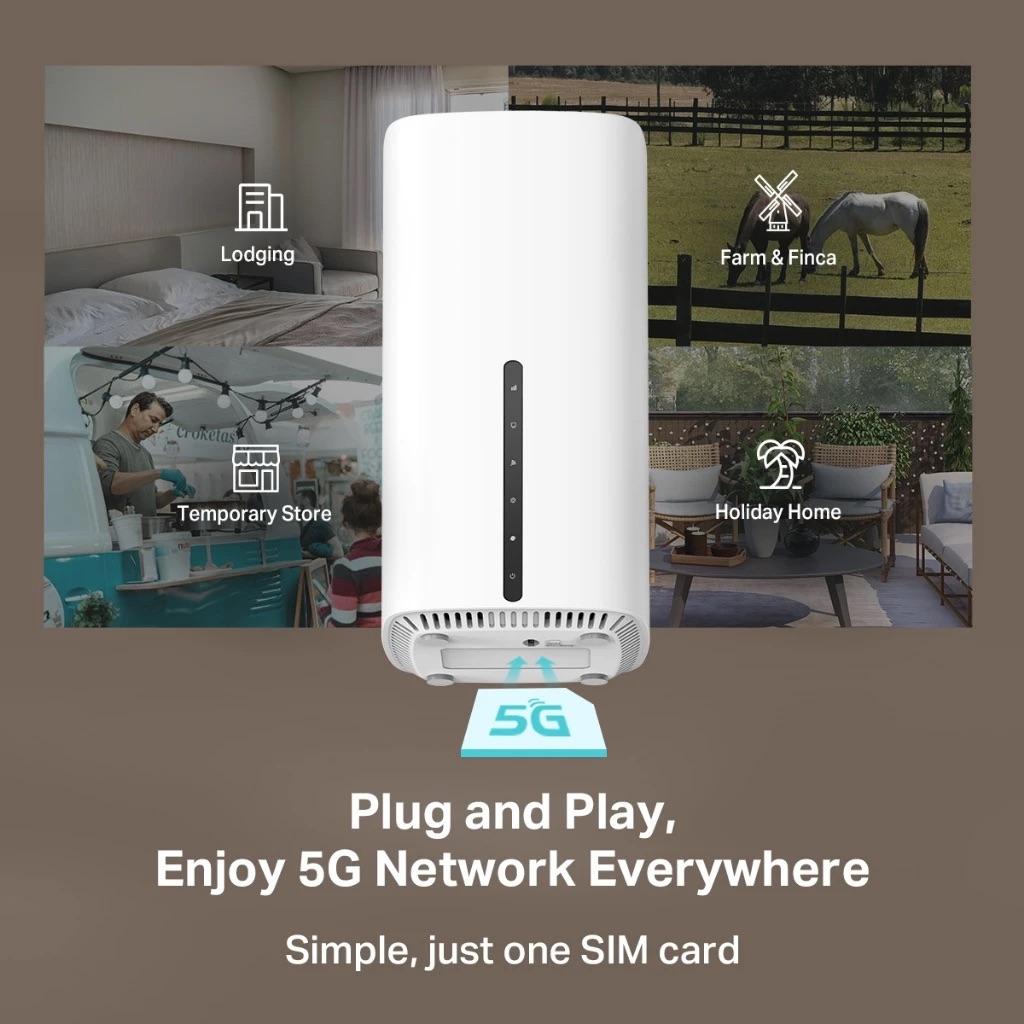 TP-Link 5G AX1800 Wireless Dual-Band Gigabit EasyMesh Router Archer NX200