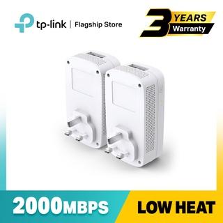 TP-LINK AV2000 HomePlug AV2 MU-MIMO Gigabit Passthrough Powerline Kit (Plug, Pair & Play)TL-PA9020P KIT
