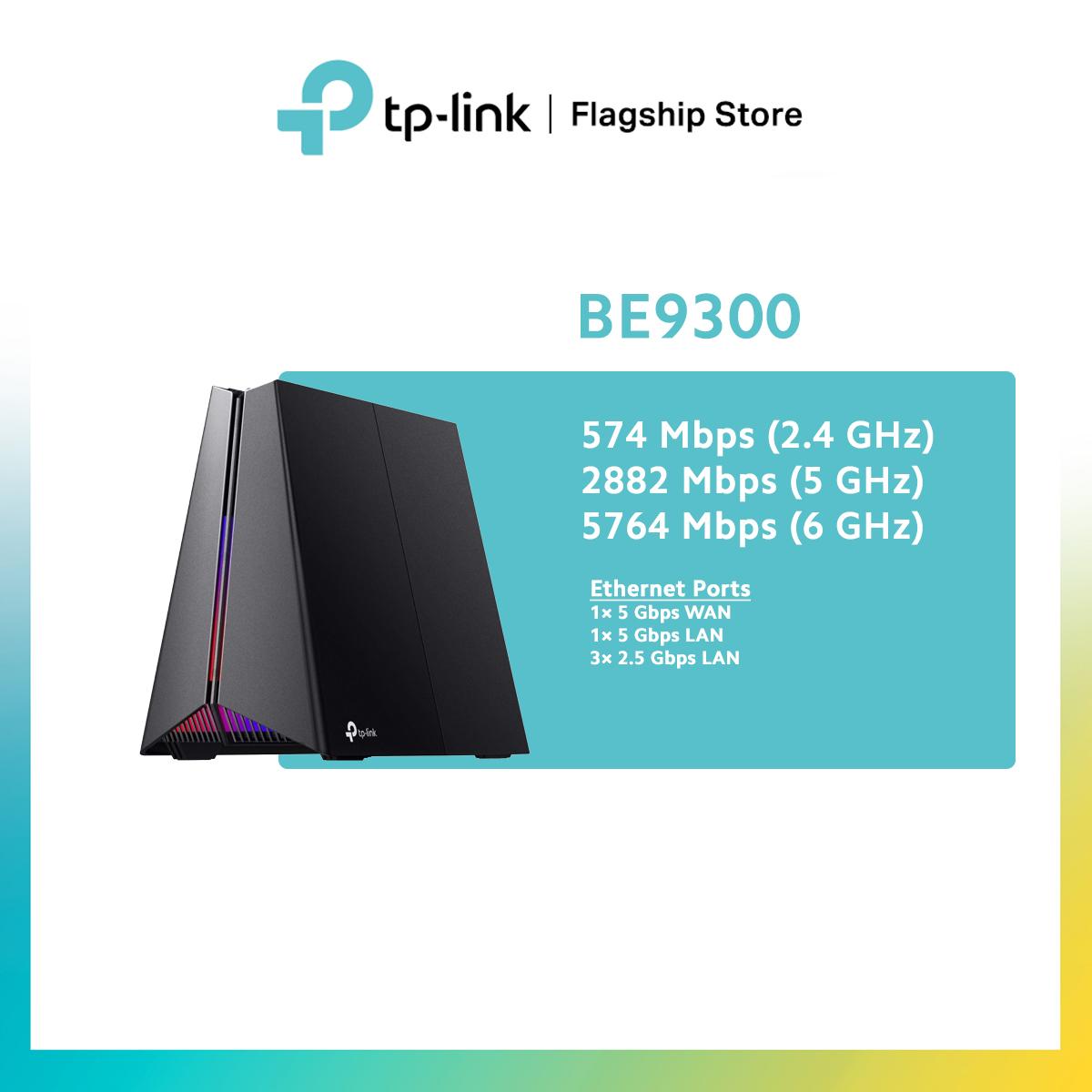 TP-Link Wifi 7 Tri-Band Gaming Router | EasyMesh | MLO | Booster | 10 Gbps | Archer GE800/GE550