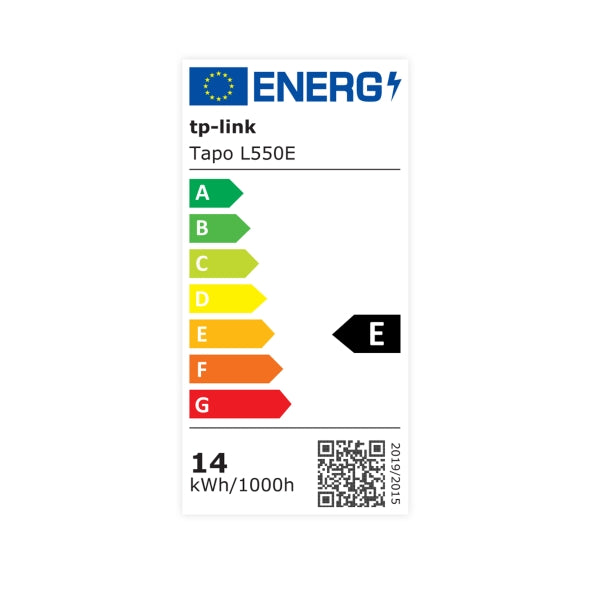 TP-Link Tapo L550E Smart Light Bulb, Multicolor