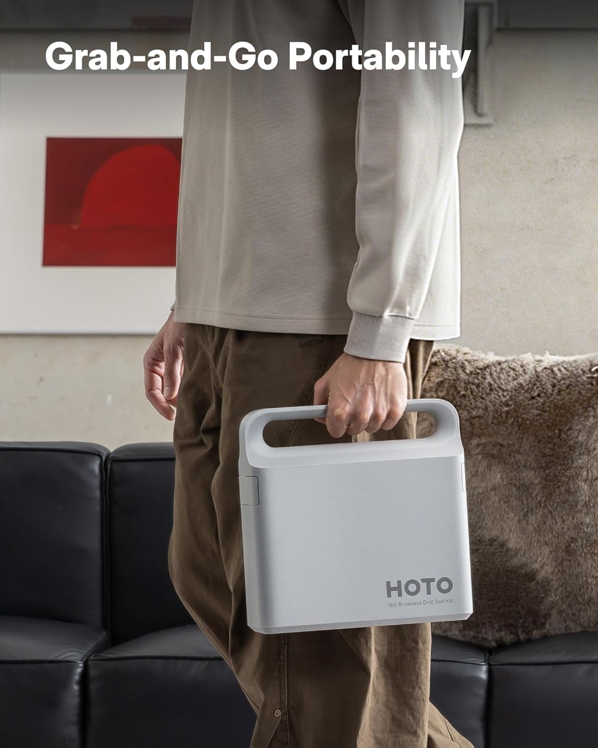 HOTO 16V Brushless Drill Tool Set - Eraspace