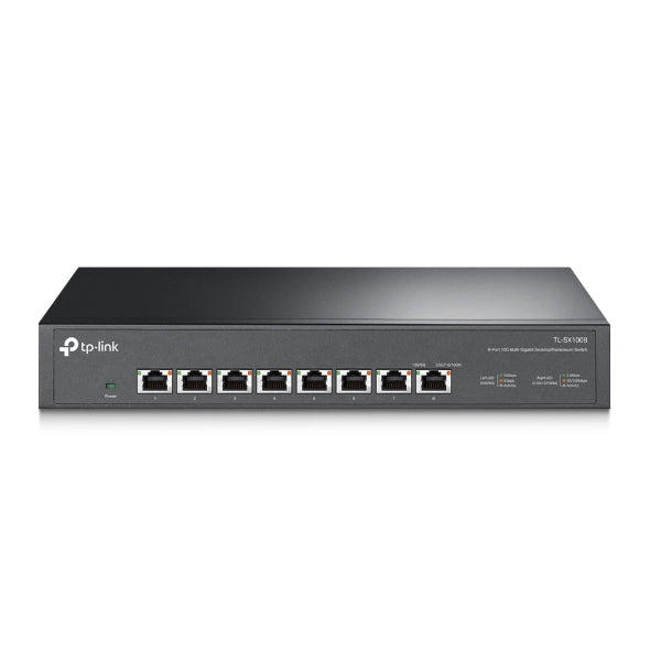 TP LINK 8-Port 10G Desktop Plug and Play Switch- TL-SX1008