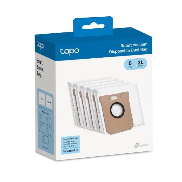TP-Link Tapo RVA210 Tapo Robot Vacuum Disposable Dust Bag (5 Pcs)