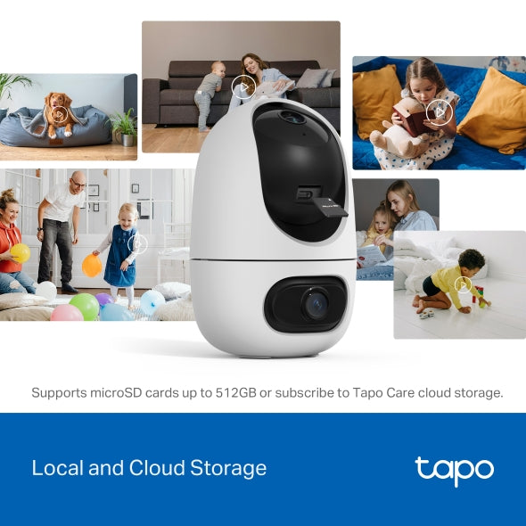 TP-Link Tapo C245D Dual Lens Pan/Tilt Security Camera